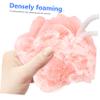 WEKAMOS 7pcs Bath Loofah Sponge Exfoliating Body Scrubber Mesh Balls for Shower Cleaning Vibrant Colors for Family Use for Skin Cleansing and Exfoliation view 2