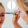 Beaupretty Eyebrow Grooming Kit Double-ended Trimmer Tweezer Stainless Steel for Women view 4