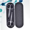 EPIGEIST 2Pcs Stainless Steel Eyebrow Scissors Set Precision Trimming Scissors for Eyebrow Shaping and Nose Hair Grooming for Women and Men Easy to Use view 4