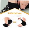 DONFAMDS 2pairs Heel Protectors Toeless Socks for Women Silicone Cover Reusable Breathable Crack Prevention Winter Supplies view 2