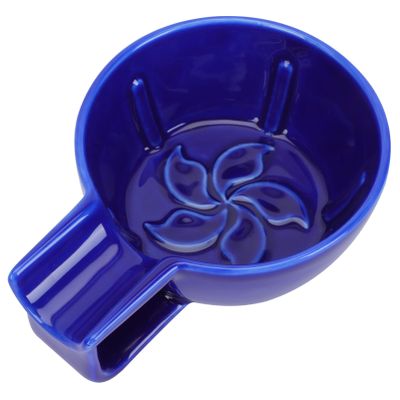 LIFKOME 1Pc Ceramic Shaving Bowl for Men Capacity Foaming Container with Comfortable Grip Slip Design for Home Use Enjoying Barber Like Experience