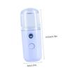 DONFAMDS Portable Nano Mist Humidifier Facial Steamer for Women USB Rechargeable Face Mist Sprayer Fine Spray Technology for Daily Skincare and Travel view 2