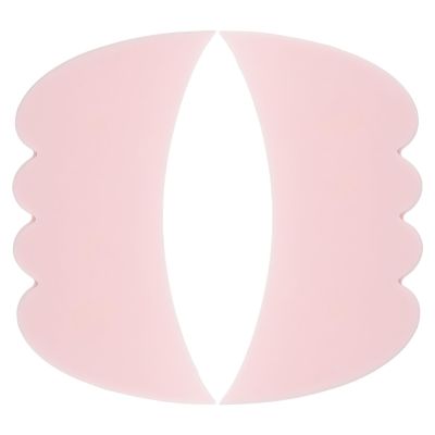 HONITANO 2pcs Silicone Eyelash Mascara Tool for Easy Eyelash Makeup Eyeshadow Stencil