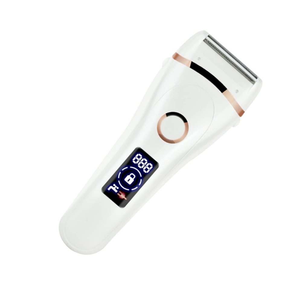 Healvian USB Rechargeable Ladies Hair Shaver Razor Trimmer for Women Hair Removal Machine for Eyebrow