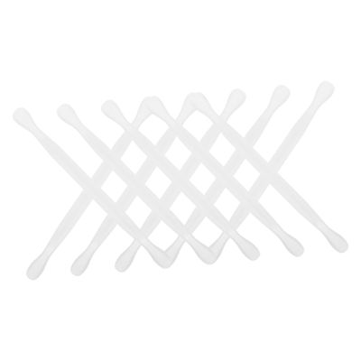 DECORNIJIA 10 Pcs Dual-End Nail Cuticle Trimmer Remover Set Plastic Cuticle for Gel Removal Nail Care Tools for Men and Women for Home Manicure and Pedicure