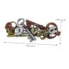 WEKADRIN Steampunk Hair Barrette Hair Clip Lightweight Design for Parties and Daily Wear for Special Occasions view 2