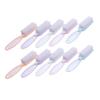 CALLARON 10pcs Fingernail Cleaning Brush with Handle Durable Non Skid Grip for Easy Use for Nail Toe Cleaning Versatile view 1