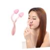 DONFAMDS Nose Roller Massager  2-Piece Facial Beauty Tool for Women Pink Plastic Nose Shaper Improves Contour and Reduces Puffiness for Daily Skincare view 3
