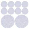 FOYTOKI 20pcs Sandpaper Sharpener Pads for Eyebrow Pencils Versatile Tool for Art Pencils and Nail Filing Lightweight and Portable for Precision Finishing view 1