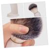 BESTYASH 1set Male Beard Brush Stand Shaving Brush and Storage for Grooming Soft Bristles for Clean Beard for Father Day view 3