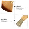 ARTSEWPLY 1pc Wooden Hairdressing Brush for Shredded Hair Cleaning Soft Bristles Lightweight Design for Barbers and Salons Essential Grooming Tool for Men and Women view 3