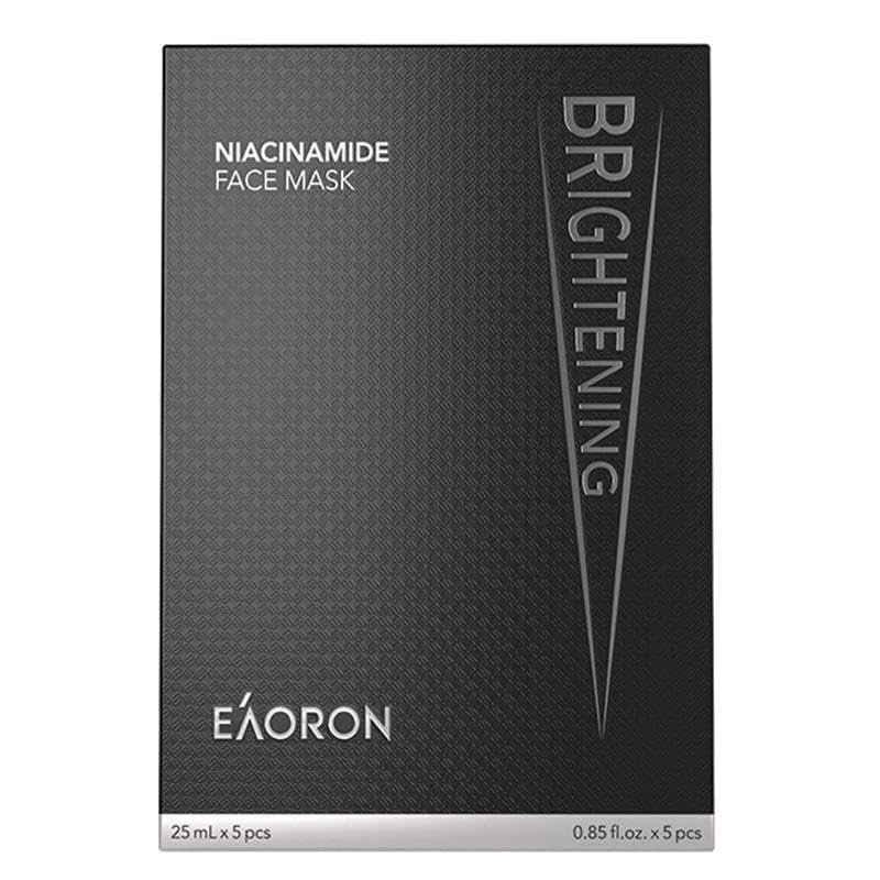 Eaoron Niacinamide Face Mask 25ml 5 Pcs, Brightening and Repair Face Mask