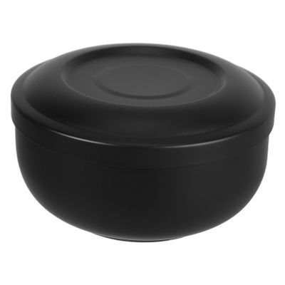 Veemoon Metal Shaving Soap Bowl Brush Stand Men's Shaving Tool for Grooming and Travel