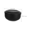 Veemoon Metal Shaving Soap Bowl Brush Stand Men's Shaving Tool for Grooming and Travel view 2