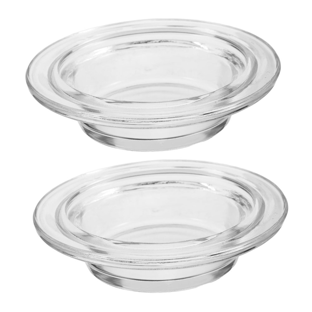 RORPOIR 2pcs Replacement Wax Warmer Dish Round - Tray for Wax Melts and Essential Oils Fit