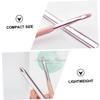 ARTSEWPLY Retractable Lip Brush Makeup Tool Travel Lipstick Applicator Case Lip Brush Applicator for Women Men for Birthday Christmas view 4