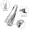 100 Pcs Alligator Hair Clips, Hair Accessories, Small Metal Silver Alligator Clips for Hair, Styling Metal Duck Billed Hair Clips for Women Styling, Arts Crafts Accessories view 4