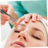 ELAYARD 6pcs Eyebrow Clip Practical Stainless Steel Beauty Tweezers for Hair Removal Portable Eyebrow Trimming Tool for Travel and Salon Use view 3