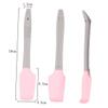 DECORNIJIA 5pcs Wax Applicator Spatula Set Curved Makeup Tool for Hand and Foot Care Skin Treatment Brush for Waxing and Spa Use view 2