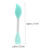 ARTSEWPLY 3pcs Silicone Double-ended Face Mask Applicator Brush Versatile Beauty Tool for Mud Masks Skincare Easy to Clean Safe for Sensitive Skin Random Color view 2
