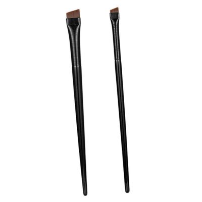 BATHVEVE 3sets Eyebrow Angled Eyeliner Brushes Precision Slanted Makeup Tools for Professional Beginner Use Travel-friendly Bristles for Easy Application