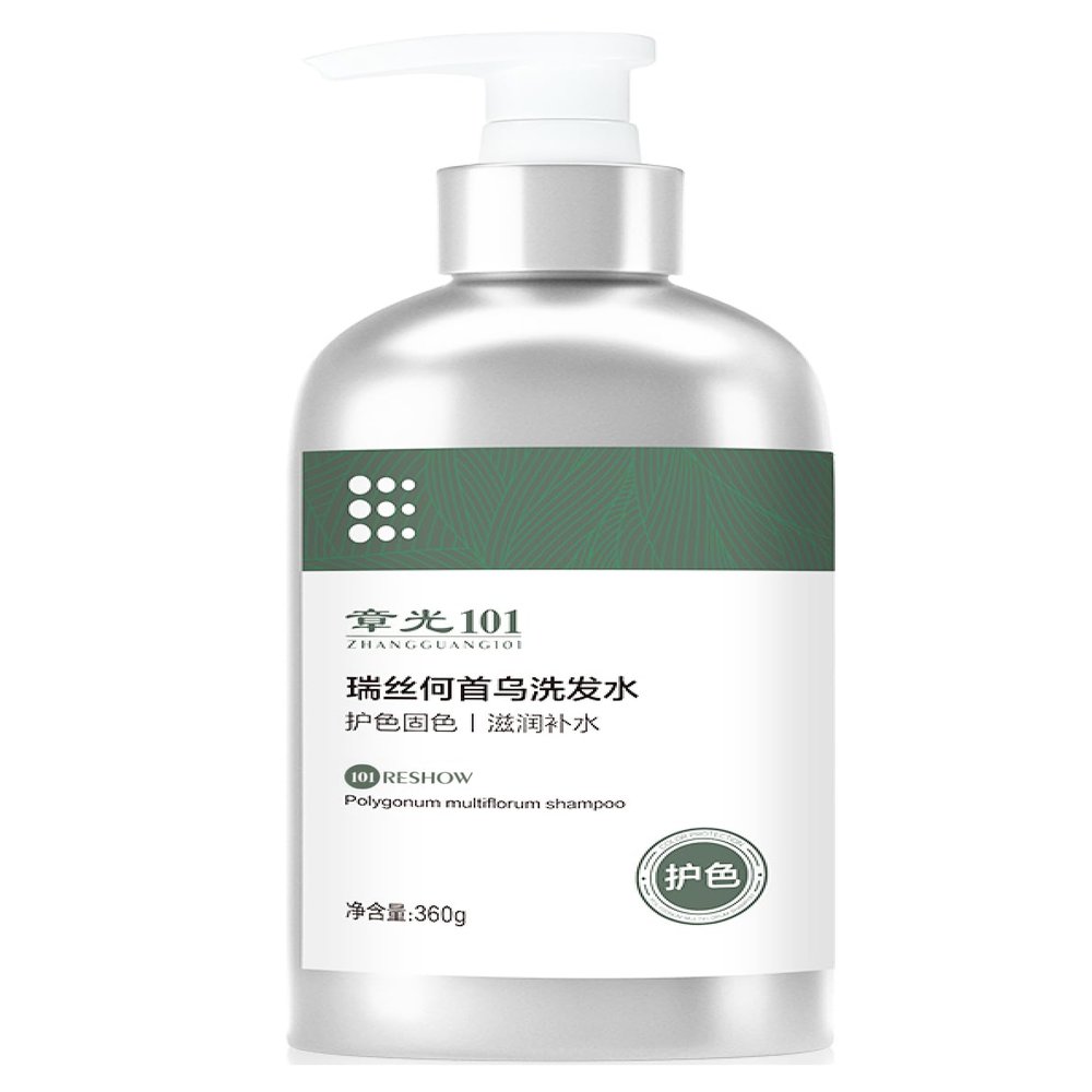 101RESHOW FoTi Shampoo, Fo-Ti herb shampoo, Color Last Shampoo, For Color-Treated Hair, Nourishes, Strengthens, Hydrates, Color protection