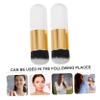 DECORNIJIA 2pcs Fluffy Foundation Brush for Smooth Blending Natural Look Makeup Tool for Cream Liquid and Powder Application view 2