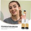 DECORNIJIA 2pcs Fluffy Foundation Brush for Smooth Blending Natural Look Makeup Tool for Cream Liquid and Powder Application view 4