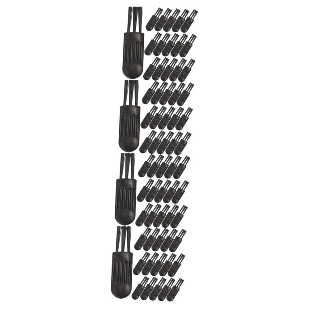 WOFASHPURET 400pcs Electric Shaver Cleaning Brush Mini Brush for Home Travel Use for Nose Hair Trimmers and Electric Soft Bristles for Cleaning