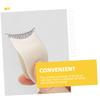 ARTSEWPLY 4Pcs Wear-Resistant Eyelash Tweezers and Clips Set for Makeup Convenient Eyelash Applicator Tool for Women view 2