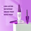 2Pcs Peel Off Eyebrow Tint Gel - Waterproof & Sweatproof All-Day Wear, Transfer-Resistant Tattoo Effect, All Skin Types + Mothers Day Gift Set, 04#Gray Brown view 3