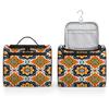 Adornori Mexican Art Flowers Travel Toiletry Bag for Men and Women, Large Hanging Makeup Bag Organizer Toiletries Bag for Travel, Cosmetic Bag with Handle view 4