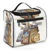 Adornori Golf Themed Travel Toiletry Bag for Men and Women, Large Hanging Makeup Bag Organizer Toiletries Bag for Travel, Cosmetic Bag with Handle view 1