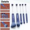 10Pieces Beadable Makeup Brushes Solid Color Diy Makeup Comestic Brushes Beaded Brushes Kit for DIY Beaded Eyeshadow Brush (Beadable Makeup Brushes-10pieces=2Sets) view 3