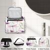 Adornori Dragonfly Travel Toiletry Bag for Men and Women, Large Hanging Makeup Bag Organizer Toiletries Bag for Travel, Cosmetic Bag with Handle view 3