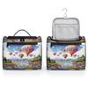 Adornori Hot Air Balloon Travel Toiletry Bag for Men and Women, Large Hanging Makeup Bag Organizer Toiletries Bag for Travel, Cosmetic Bag with Handle view 4