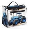 Adornori Farmland Vehicle Travel Toiletry Bag for Men and Women, Large Hanging Makeup Bag Organizer Toiletries Bag for Travel, Cosmetic Bag with Handle view 1