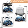 Adornori Farmland Vehicle Travel Toiletry Bag for Men and Women, Large Hanging Makeup Bag Organizer Toiletries Bag for Travel, Cosmetic Bag with Handle view 2