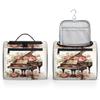 Adornori Piano Travel Toiletry Bag for Men and Women, Large Hanging Makeup Bag Organizer Toiletries Bag for Travel, Cosmetic Bag with Handle view 4