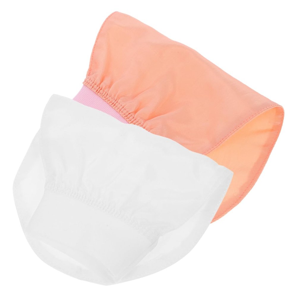 ARTSEWPLY 2pcs Faux Silk Exfoliating Mitts Washcloth Body Scrubbers for Bath Gentle Exfoliation for Face Body