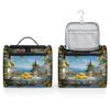 Adornori Lemon Tree Landscape Travel Toiletry Bag for Men and Women, Large Hanging Makeup Bag Organizer Toiletries Bag for Travel, Cosmetic Bag with Handle view 4