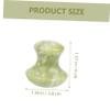 DONFAMDS Jade Gua Sha Roller Set of 2 Mushroom Shaped Face Massage Tools for Women Eye Care Massager for Face Relaxation Natural Skin Care Gua Sha Tool view 2