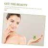 DONFAMDS Jade Gua Sha Roller Set of 2 Mushroom Shaped Face Massage Tools for Women Eye Care Massager for Face Relaxation Natural Skin Care Gua Sha Tool view 4