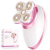 Electric Razors for Women Legs, Flawless Electric Shaver for Women, Rechargeable Waterproof Women's Electric Trimmer for Arms Legs Underarms and Pubic Area (Pink) view 1