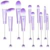 10Pieces Beadable Makeup Brushes Solid Color Diy Makeup Comestic Brushes Beaded Brushes Kit for DIY Beaded Eyeshadow Brush (Beadable Makeup Brushes-10pieces=2Sets) view 1
