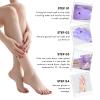Paraffin Hand Mask & Paraffin Foot Mask, 1Pair Each, Moisturizing Gloves Soften Your Hands and feet in 10-Minute Hydration Softening (Purple) view 3
