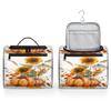 Adornori Pumpkins And Sunflowers Fall Travel Toiletry Bag for Men and Women, Large Hanging Makeup Bag Organizer Toiletries Bag for Travel, Cosmetic Bag with Handle view 4