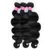 12A Body Wave Bundles Human Hair 24 26 28 Inch Human Hair 3 Bundles 100% Unprocessed Brazilian Virgin Hair For Women Extensions Quick Weave Natural Black Color view 2