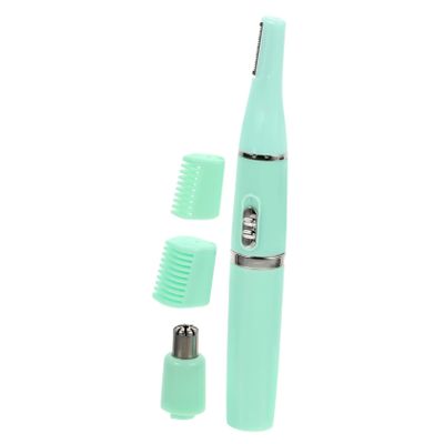Beaupretty Ergonomic Handle Electric Eyebrow Razor USB Rechargeable Women Lady Trimmer for Face Body Hair Removal