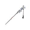 chinese hair sticks Flower Hair Sticks Forks Alloy Hair Clips Beads Chain Pendant Headpieces Women Retro Chinese Hair(Color1) view 1